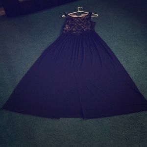 A Black Cardalite Formal Dress
